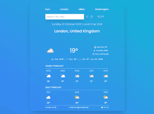 Weather App